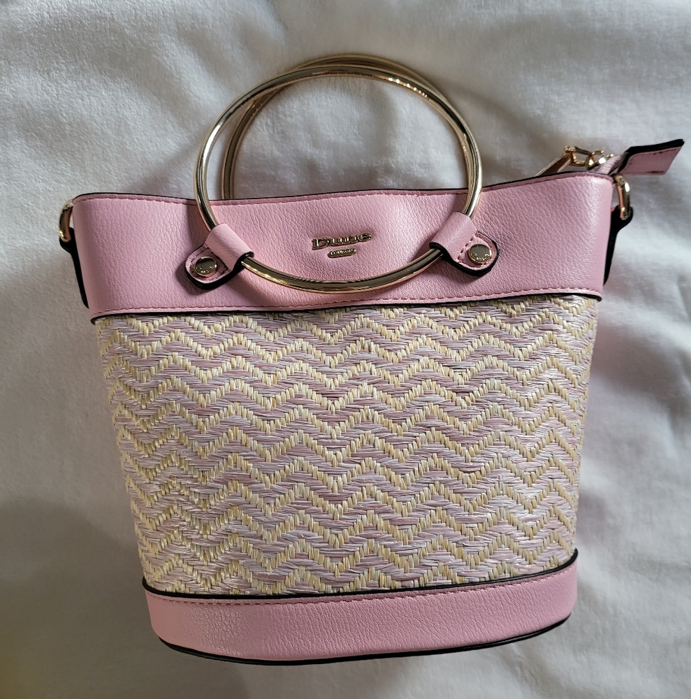 Light pink Dune London hand bag